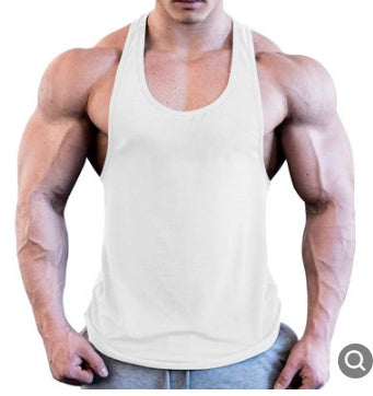 Gym Men Muscle Sleeveless Shirt Tank Top Bodybuilding Sport Fitness Workout Vest